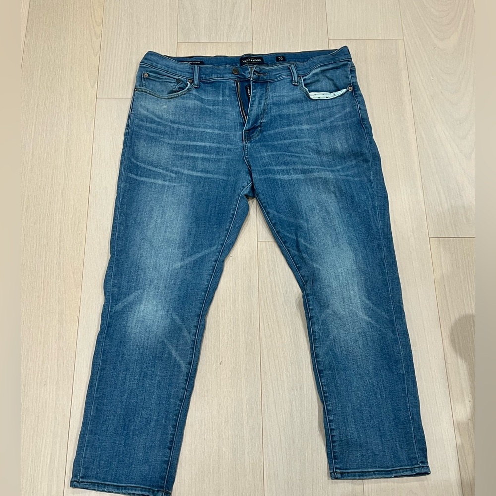 Lucky Brand 410 Athletic Slim Men's Blue Jeans 38 30